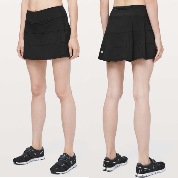 Lululemon Pace Rival Skirt 4-way Stretch in Black - Picture 1 of 7